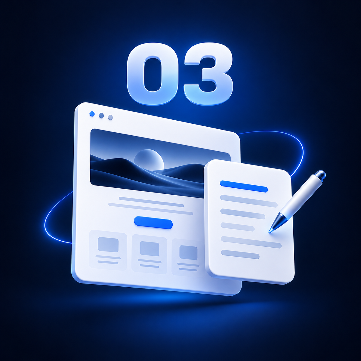 Tier Three page and copywriting service