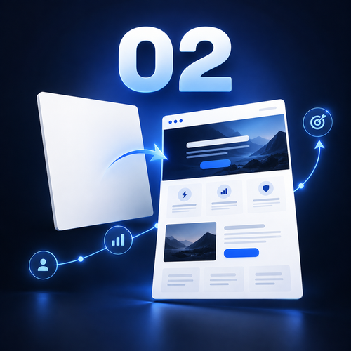 Tier Two custom page service